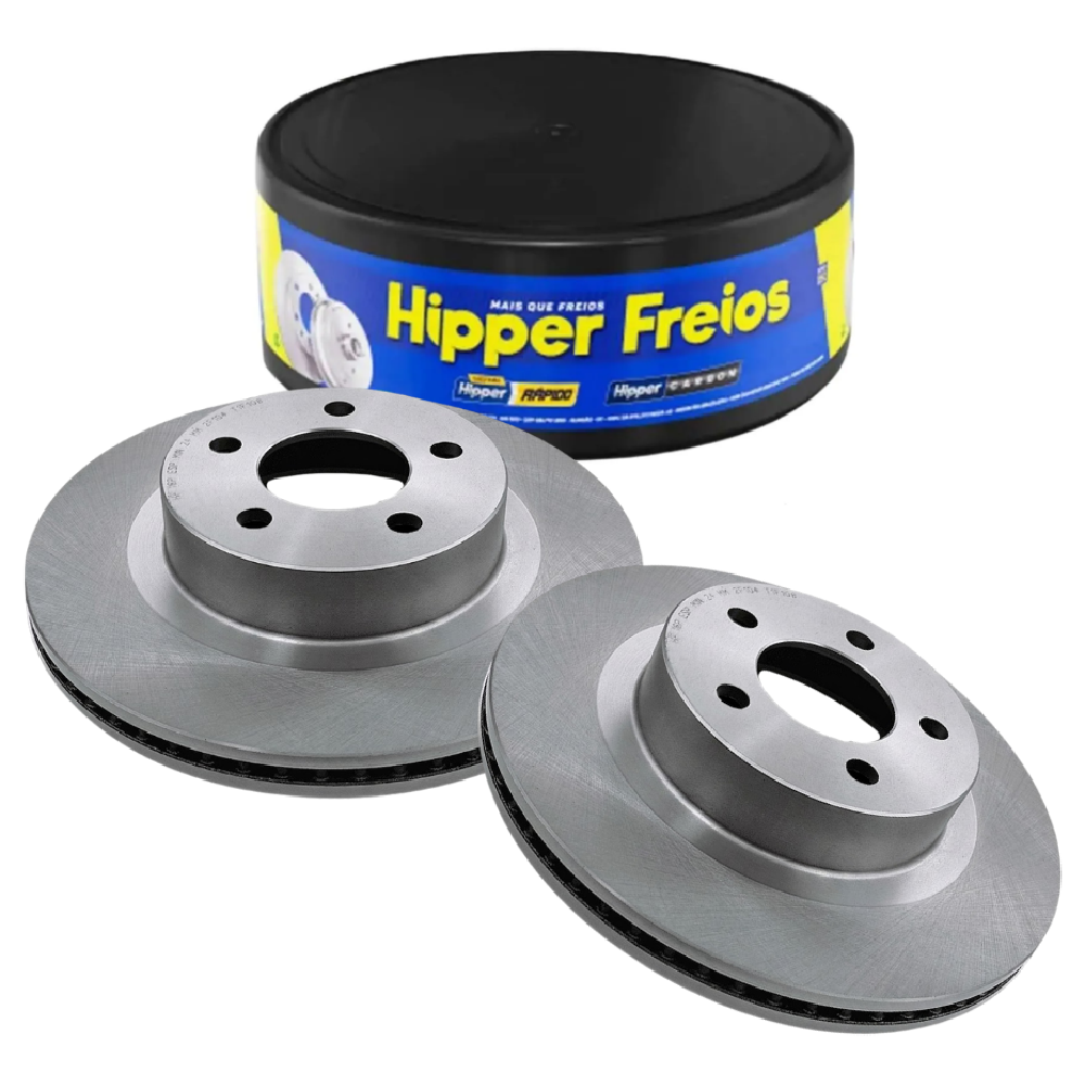 Par Disco de Freio Dianteiro para Ford Explorer e Ranger - Hipper Freios - HF 16P