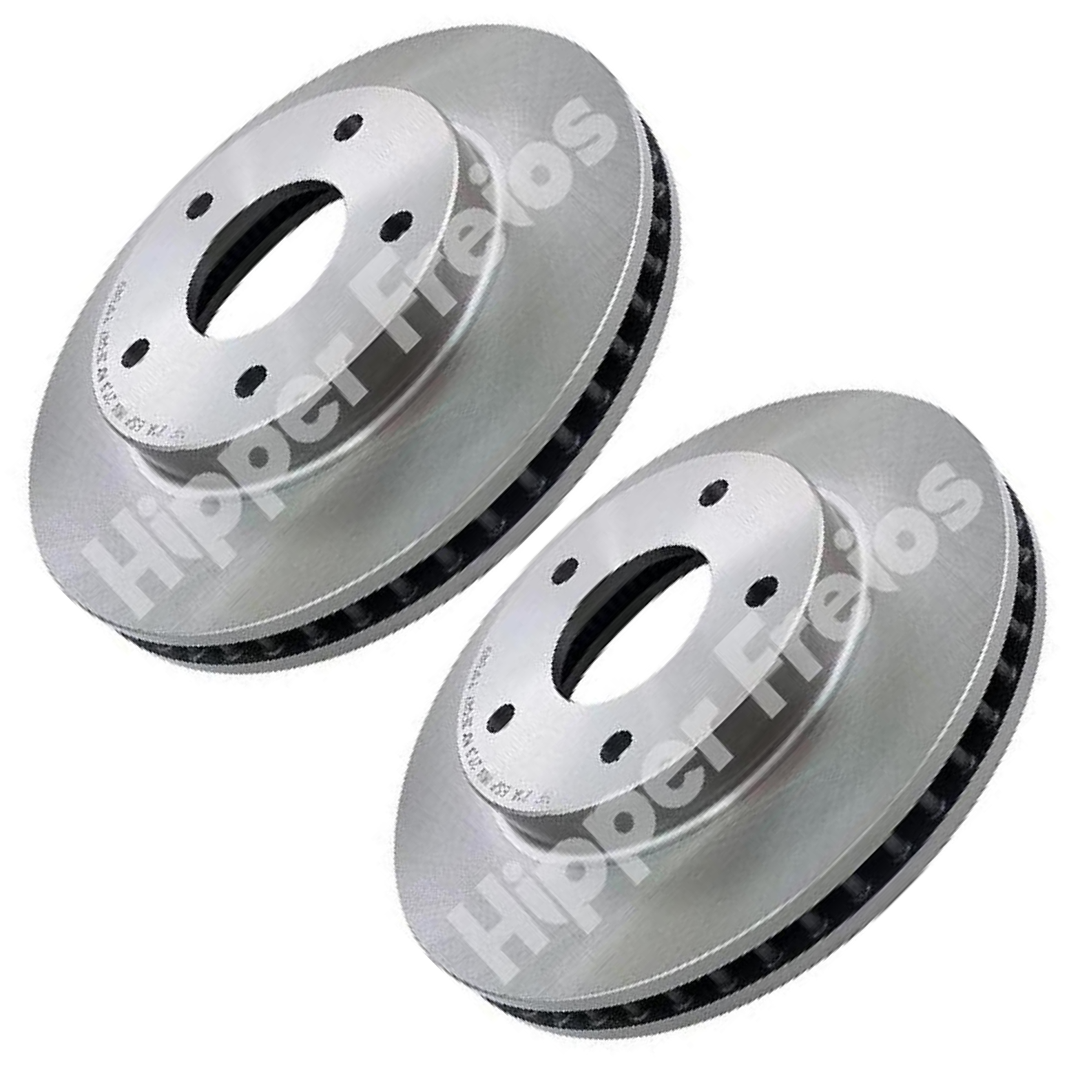 Par Disco de Freio Dianteiro para Chevrolet Blazer e S10 - Hipper Freios - HF 21A