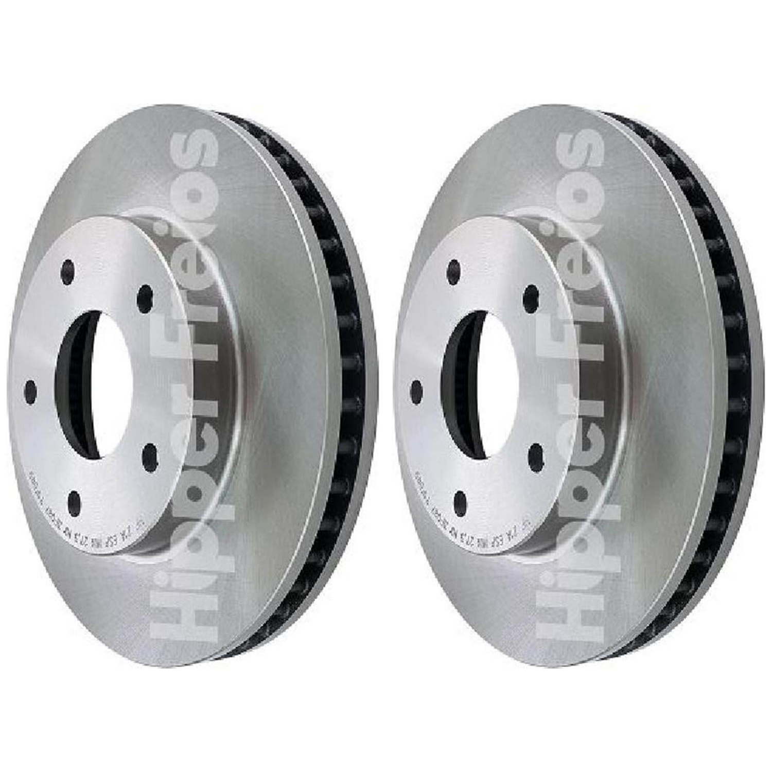 Par Disco de Freio Dianteiro para Chevrolet Blazer e S10 - Hipper Freios - HF 21A