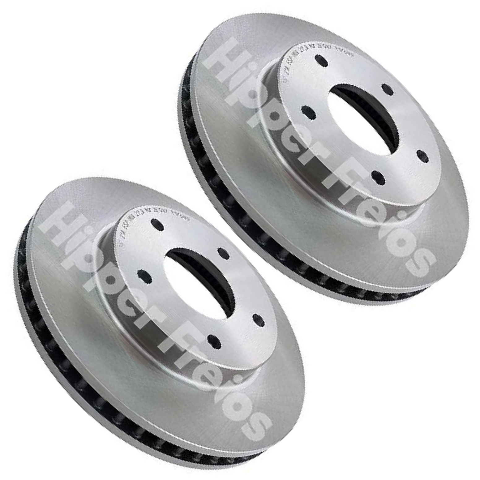 Par Disco de Freio Dianteiro para Chevrolet Blazer e S10 - Hipper Freios - HF 21A