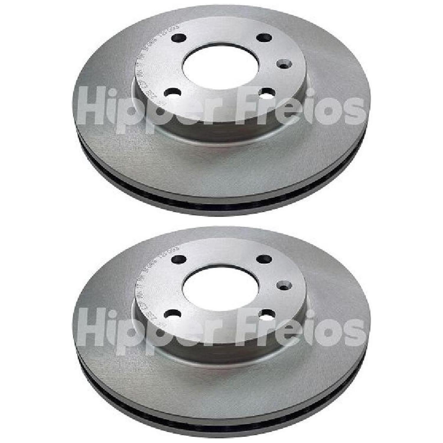Par Disco Freio Dianteiro - Hipper Freios - HF 23B