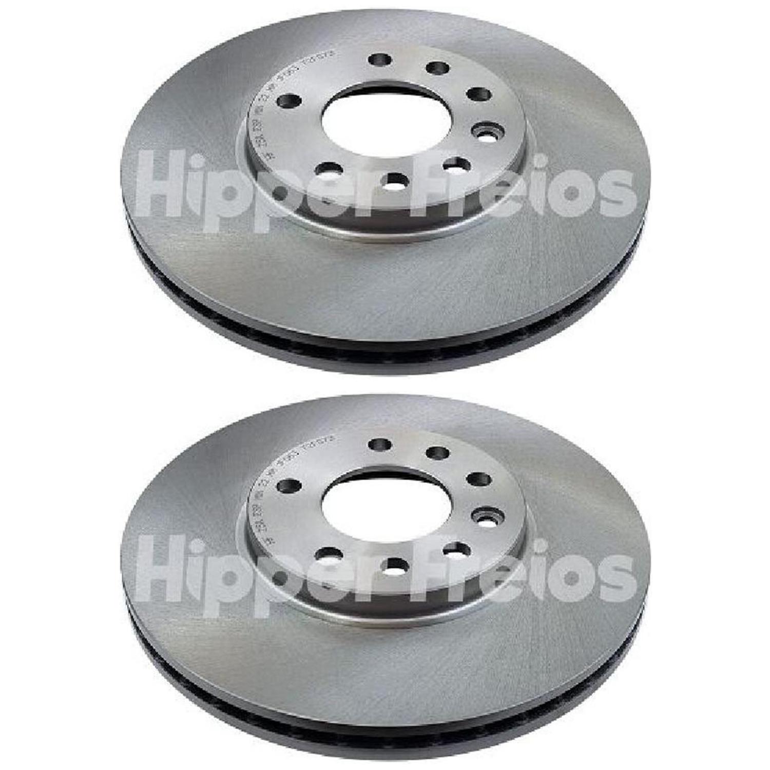 Par Disco Freio Dianteiro - Hipper Freios - HF 25A
