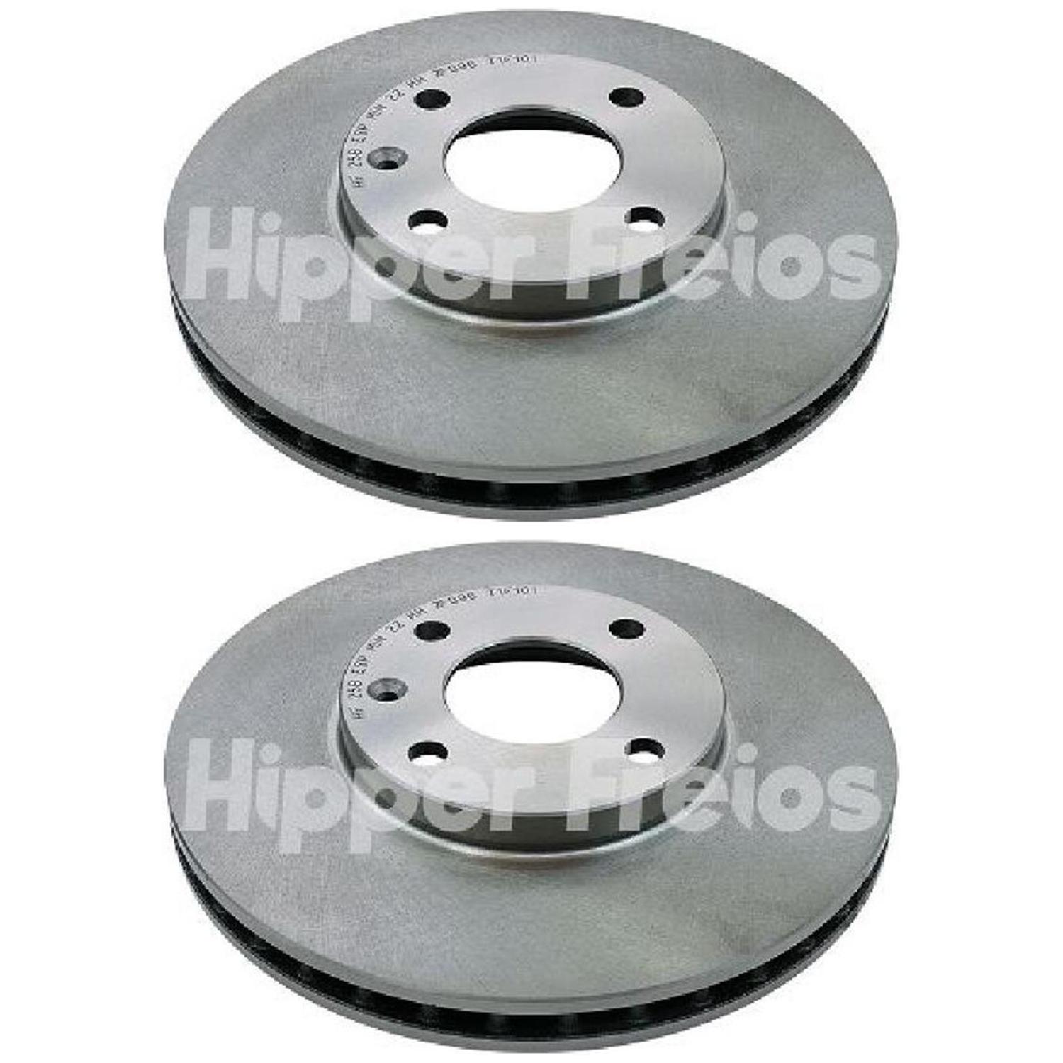 Par Disco Freio Dianteiro - Hipper Freios - HF 25B