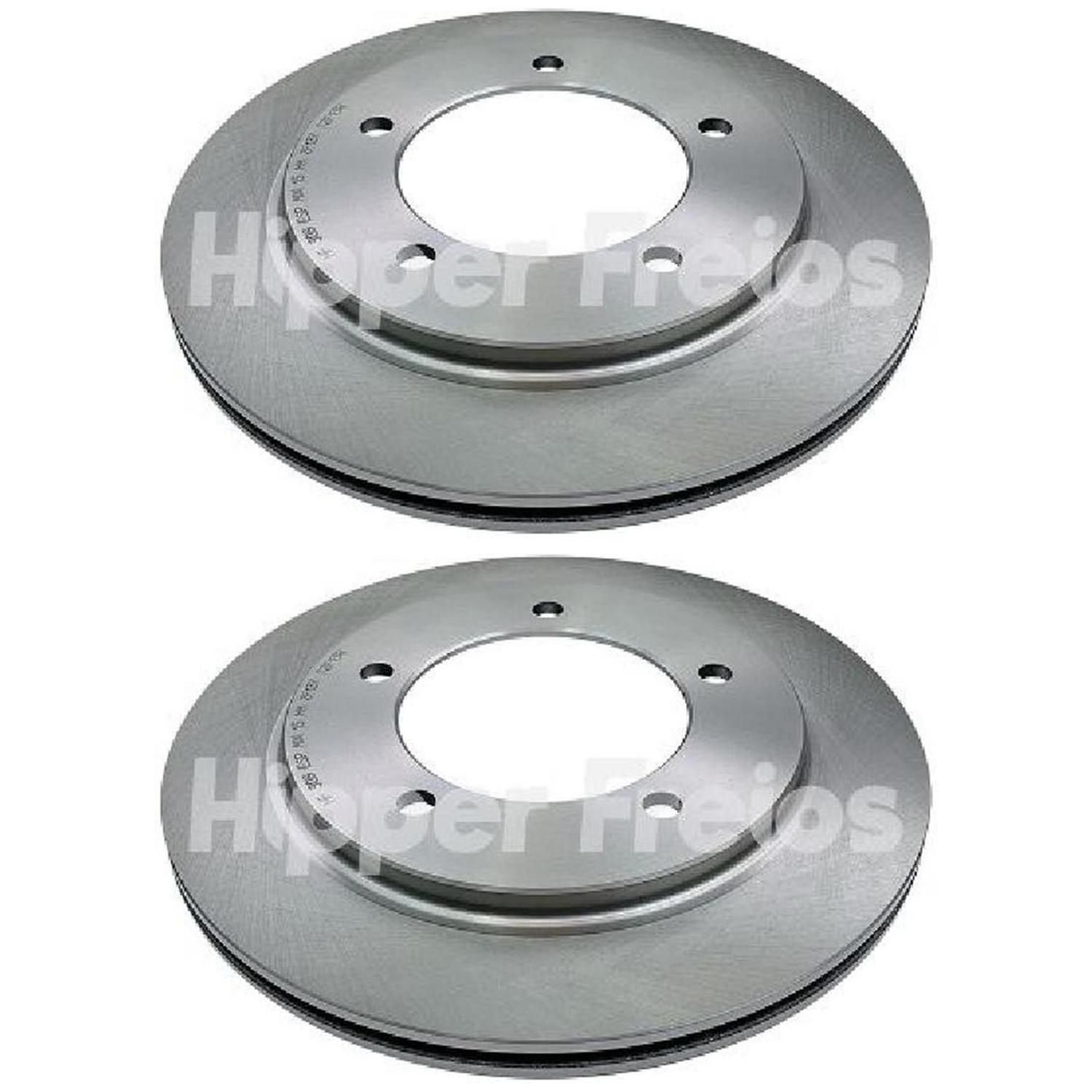 Par Disco Freio Dianteiro - Hipper Freios - HF 308