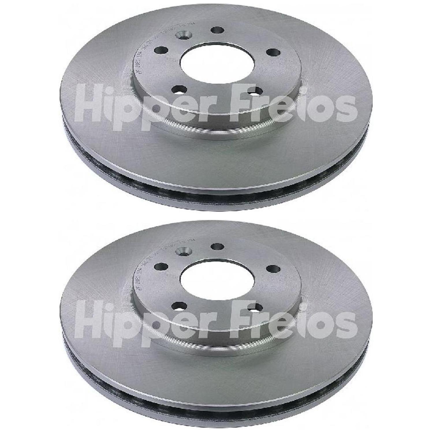 Par Disco Freio Dianteiro - Hipper Freios - HF 308C