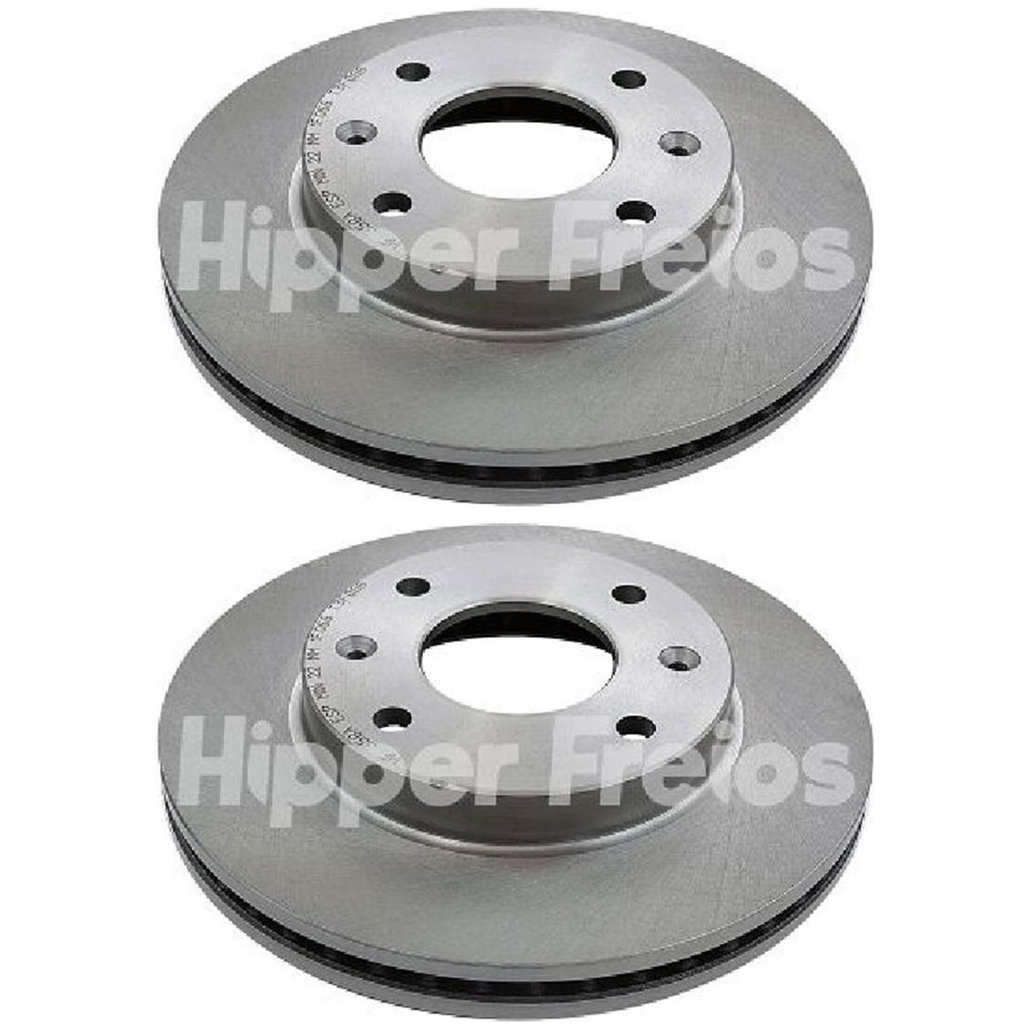 Par Disco Freio Dianteiro - Hipper Freios - HF 358A