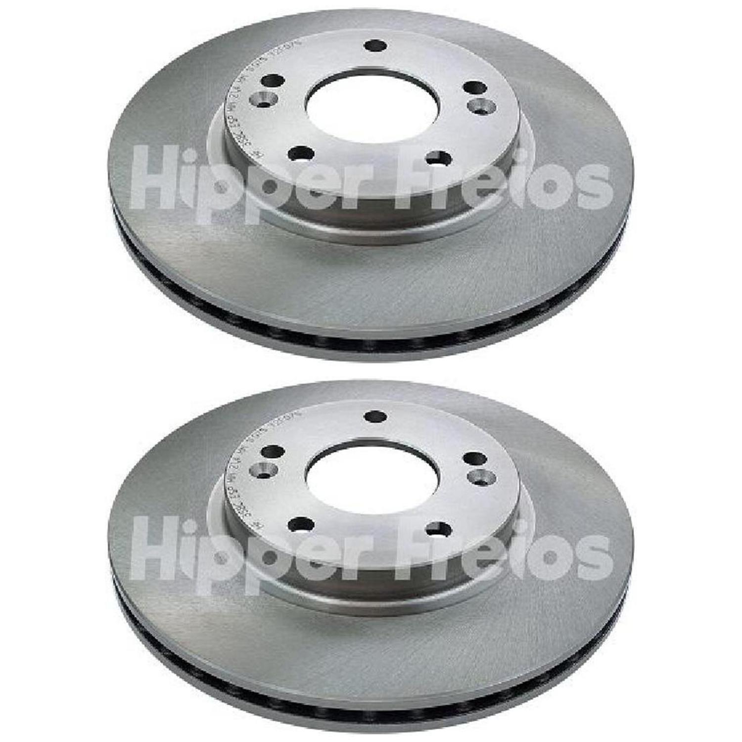Par Disco Freio Dianteiro - Hipper Freios - HF 358C