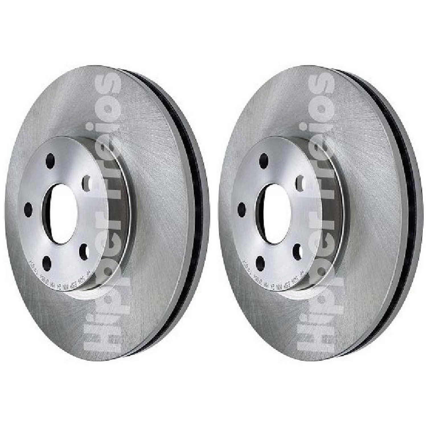 Par Disco de Freio Dianteiro para Toyota Corolla e Fielder - Hipper Freios - HF 504
