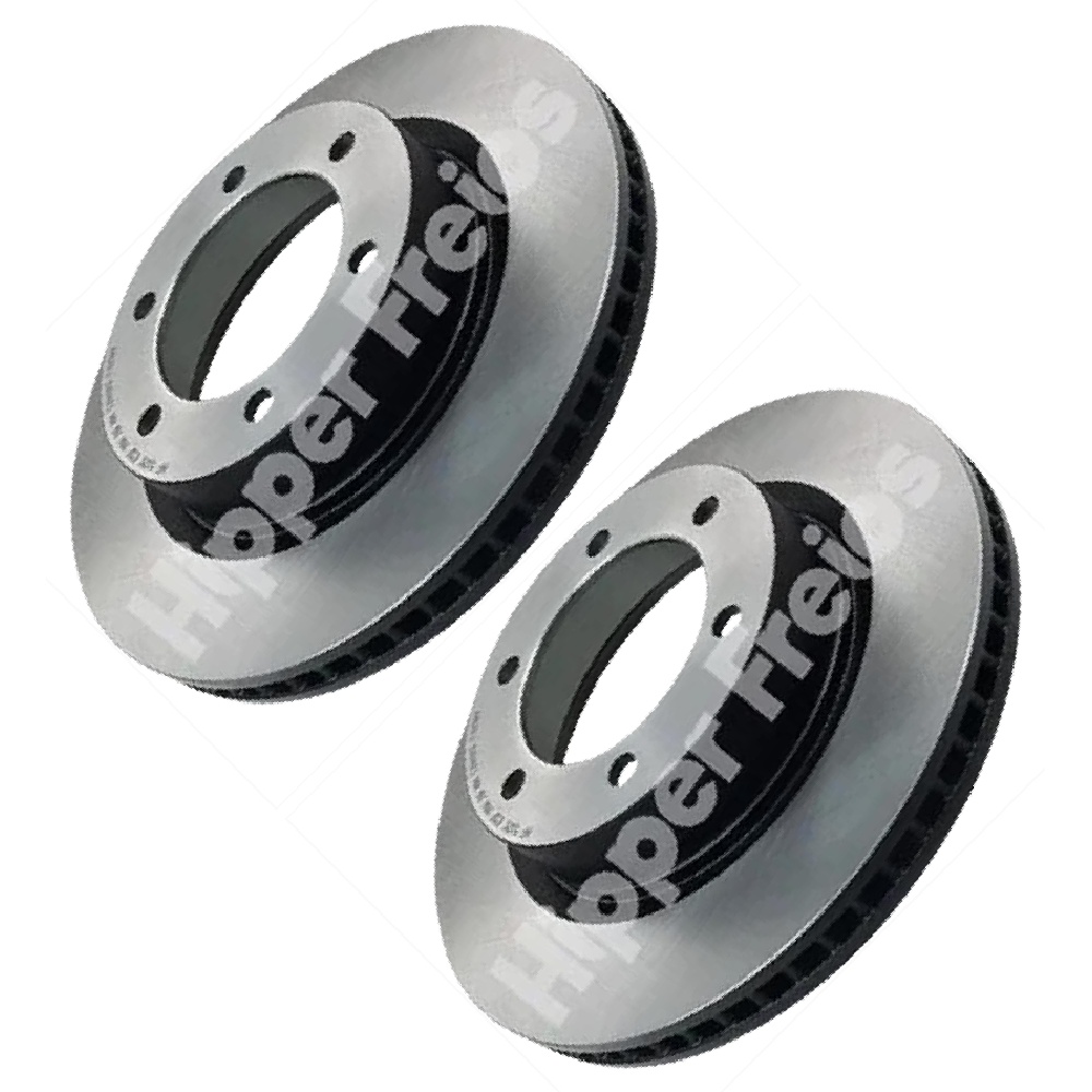 Par Disco de Freio Dianteiro para Toyota Hilux - Hipper Freios - HF 512C
