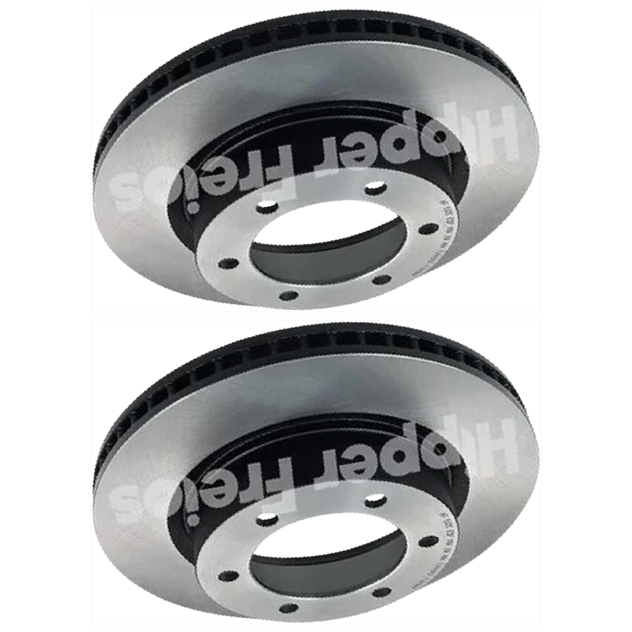 Par Disco de Freio Dianteiro para Toyota Hilux - Hipper Freios - HF 512C