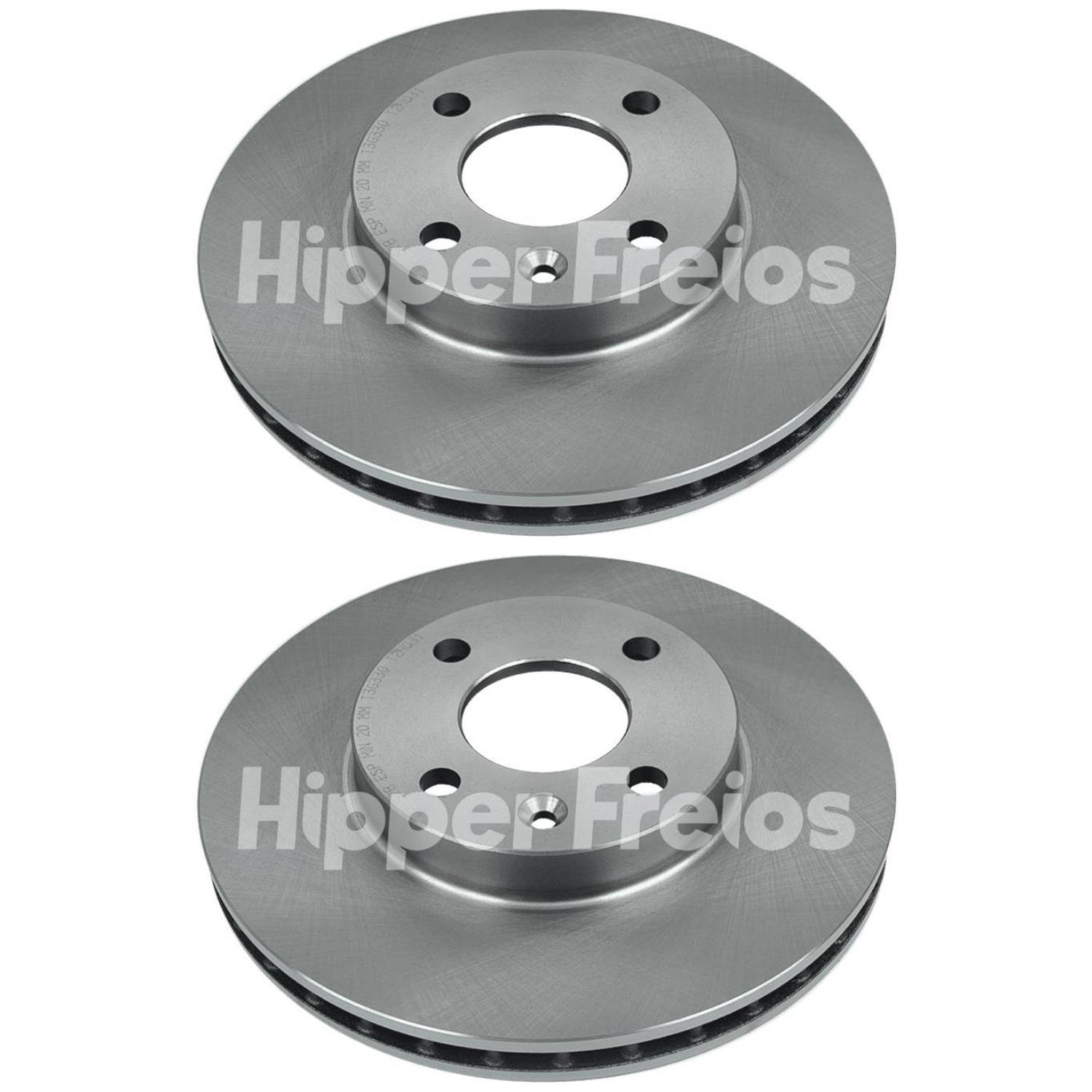Par Disco Freio Dianteiro - Hipper Freios - HF 52B
