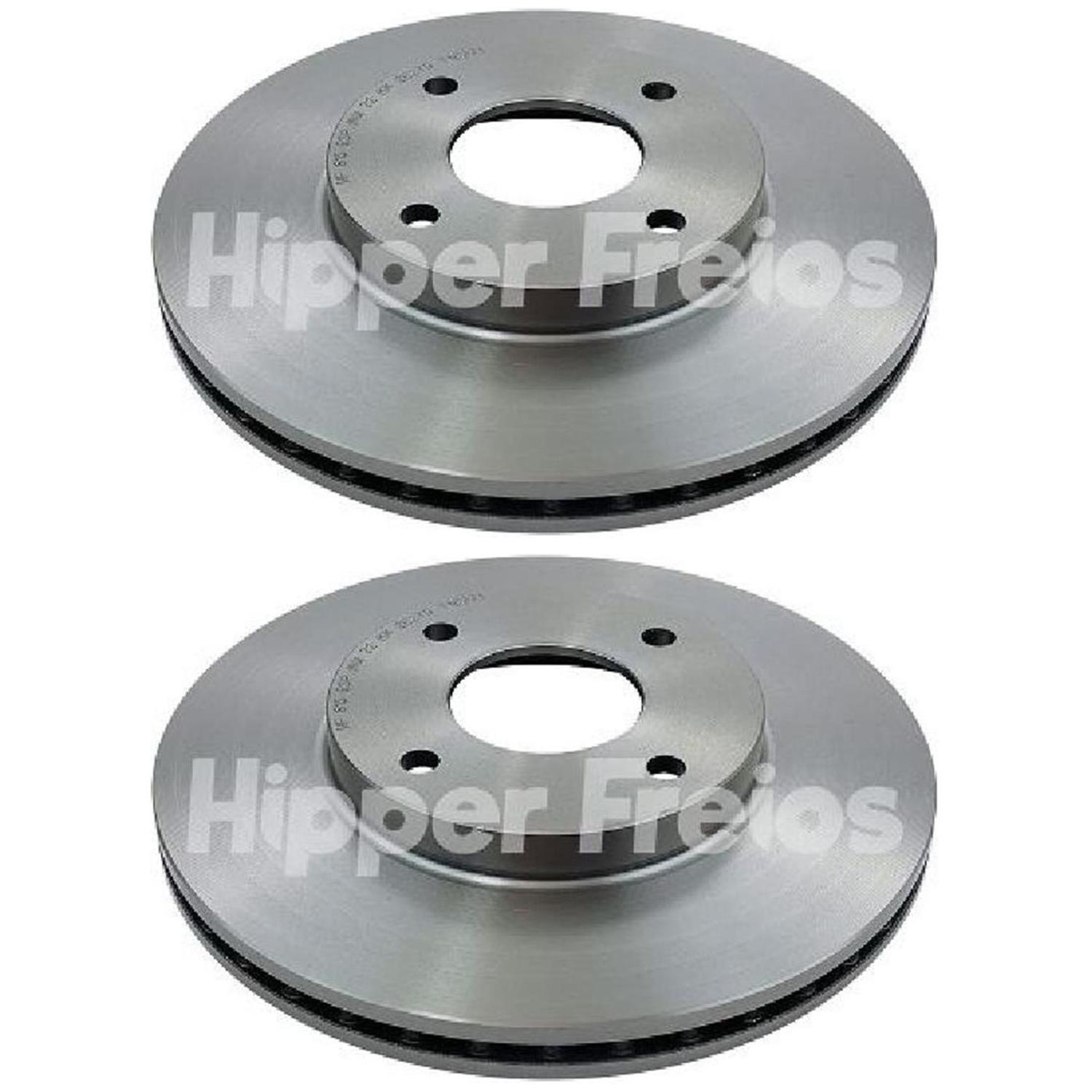 Par Disco Freio Dianteiro - Hipper Freios - HF 615