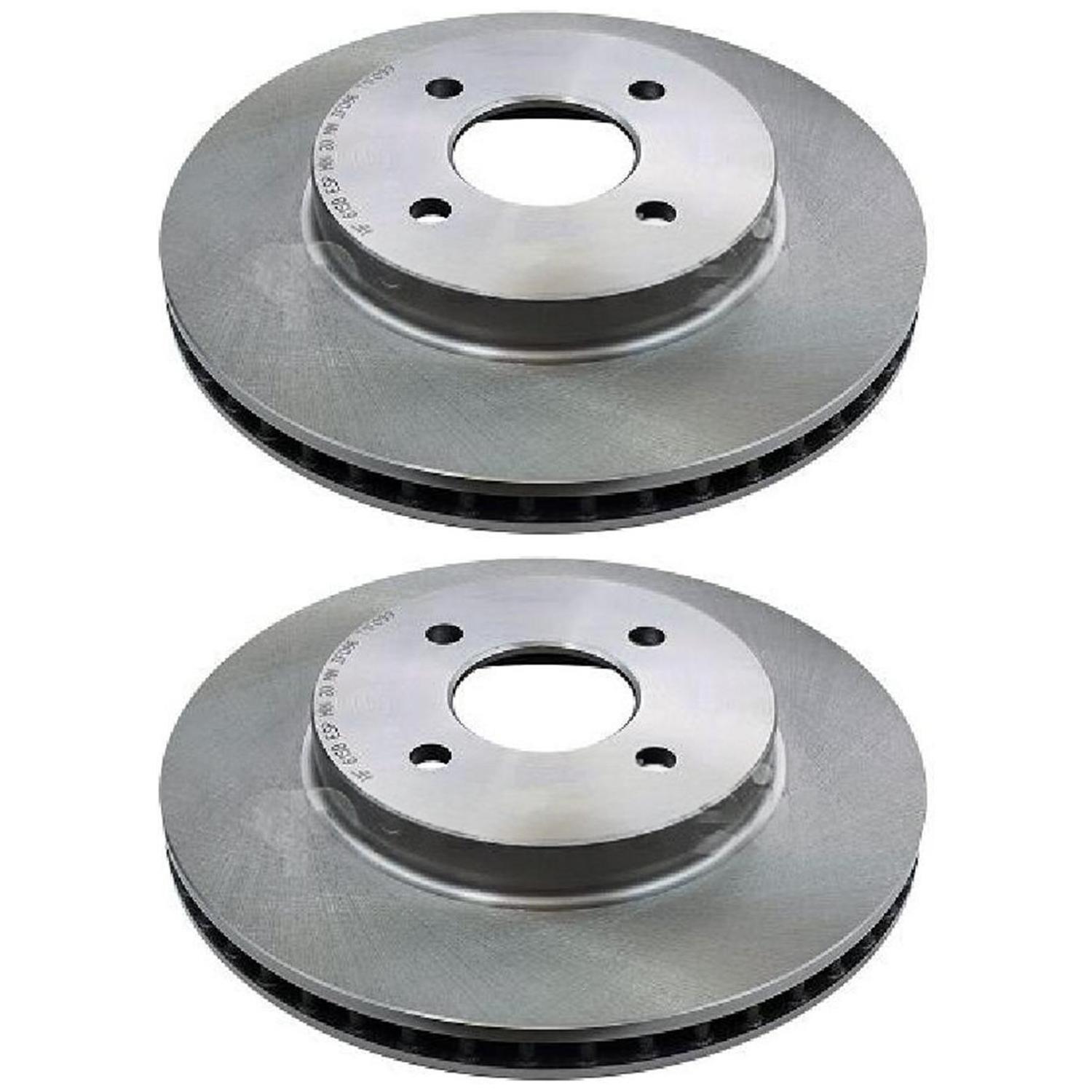 Par Disco de Freio Dianteiro para Nissan March e Versa - Hipper Freios - HF 615B