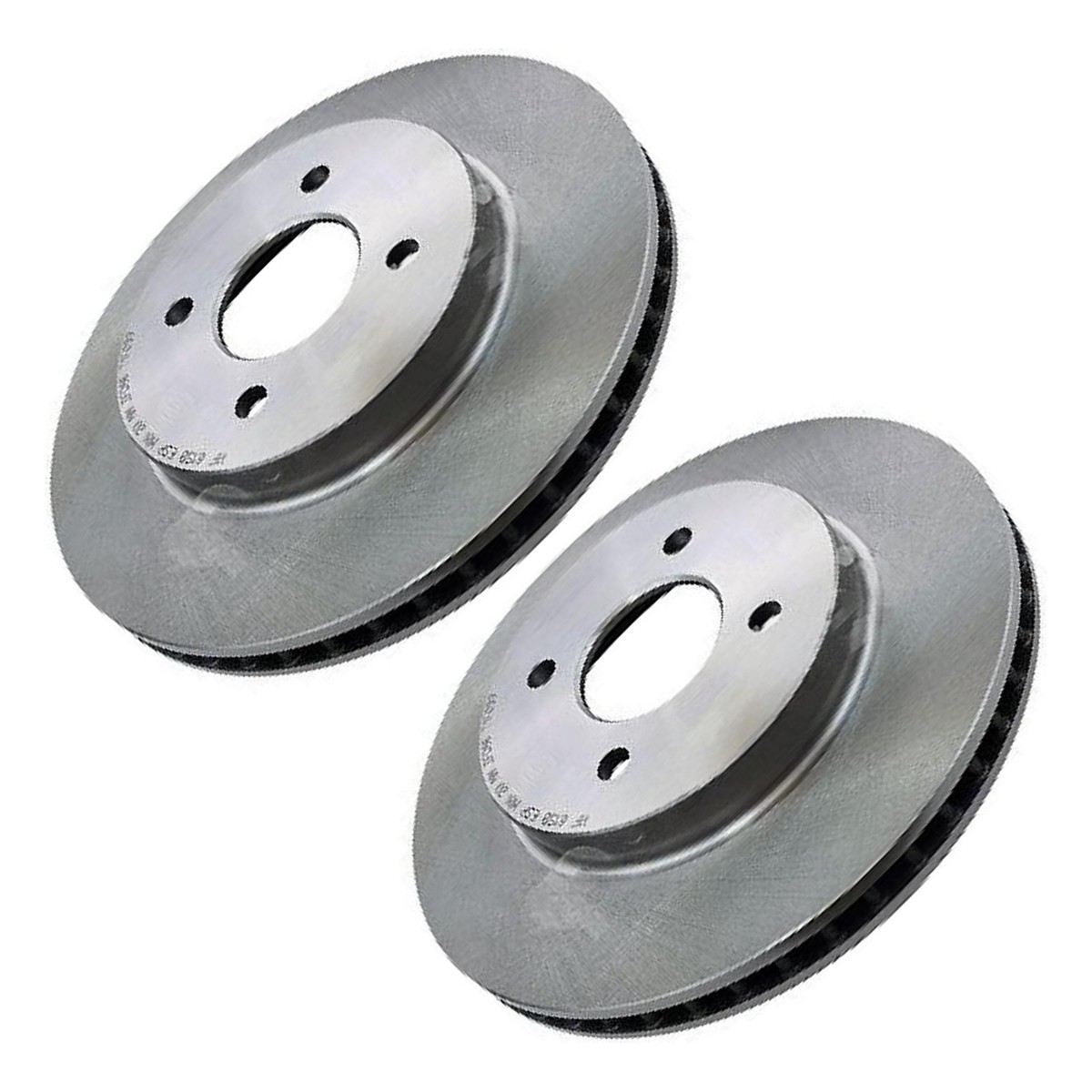 Par Disco de Freio Dianteiro para Nissan March e Versa - Hipper Freios - HF 615B