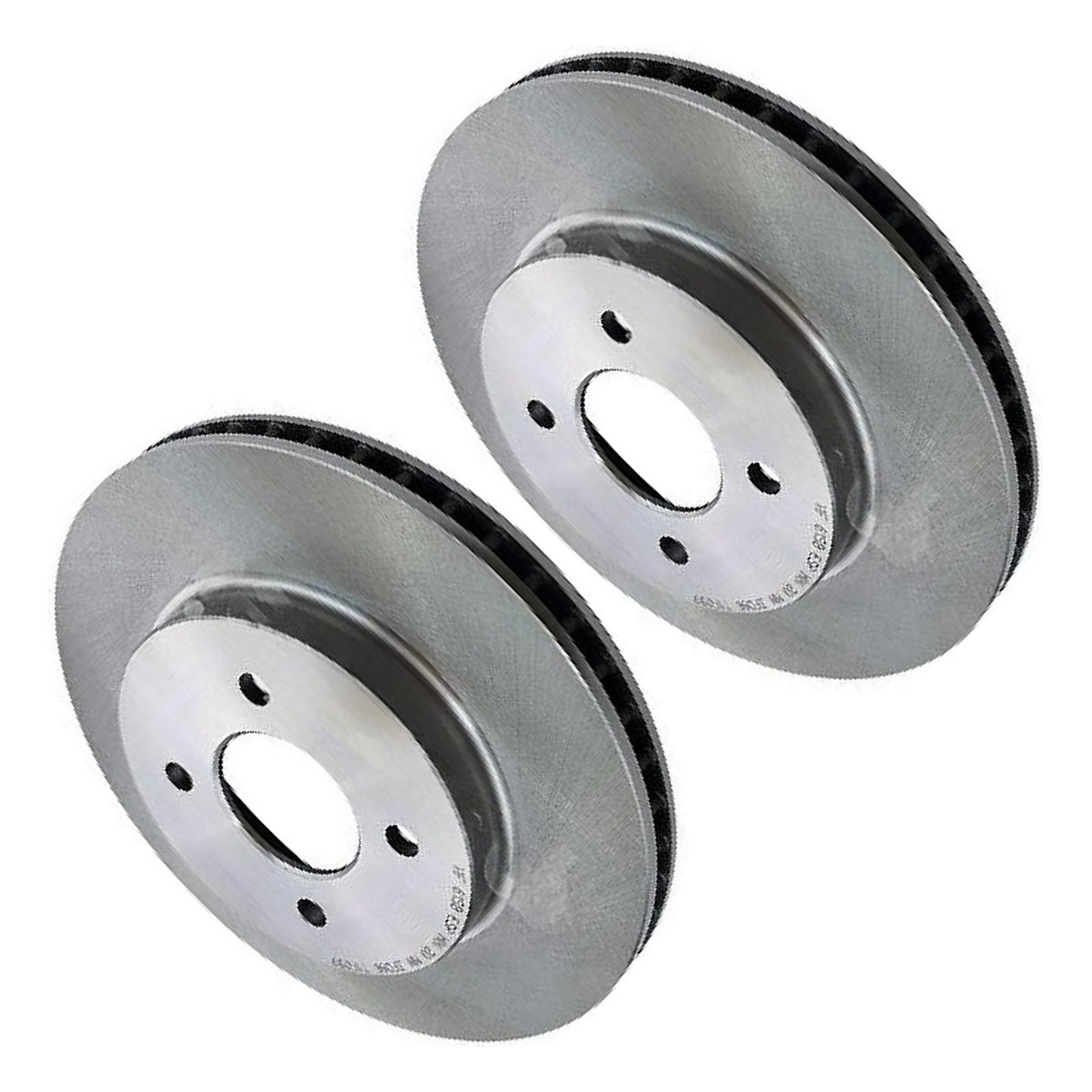 Par Disco de Freio Dianteiro para Nissan March e Versa - Hipper Freios - HF 615B