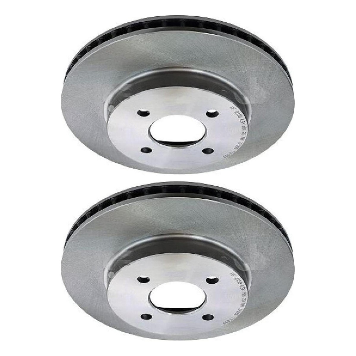 Par Disco de Freio Dianteiro para Nissan March e Versa - Hipper Freios - HF 615B