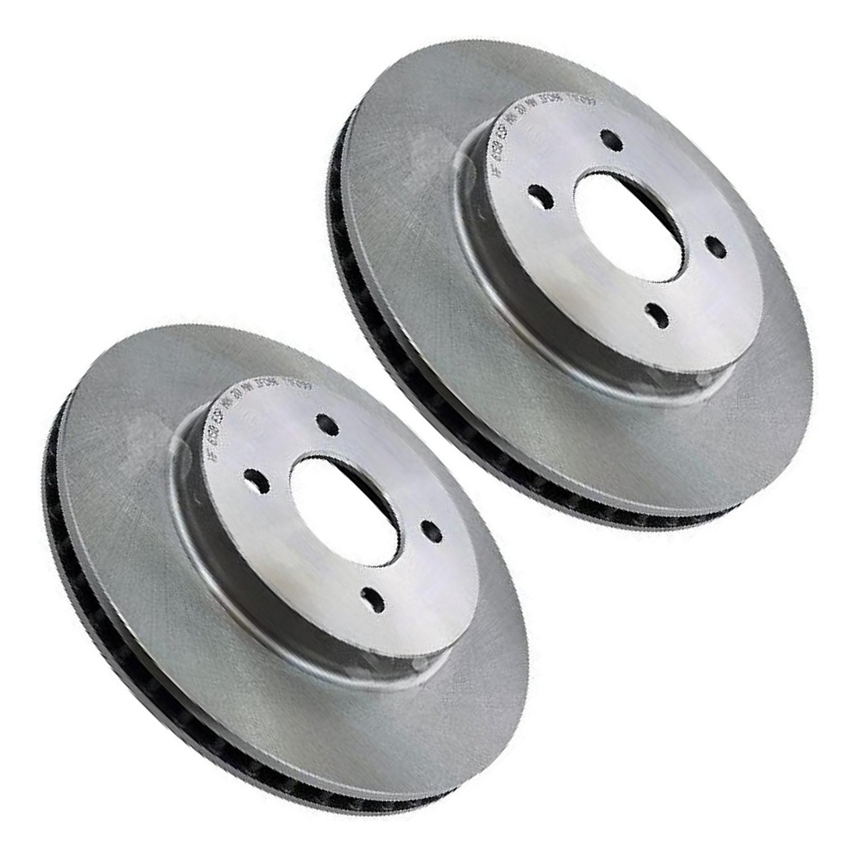 Par Disco de Freio Dianteiro para Nissan March e Versa - Hipper Freios - HF 615B