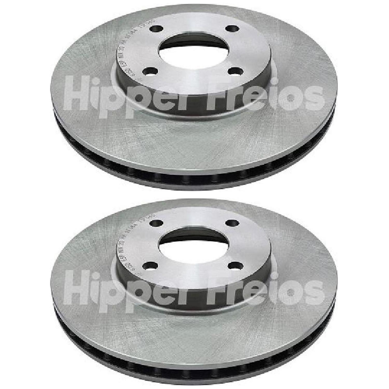 Par Disco Freio Dianteiro - Hipper Freios - HF 615D