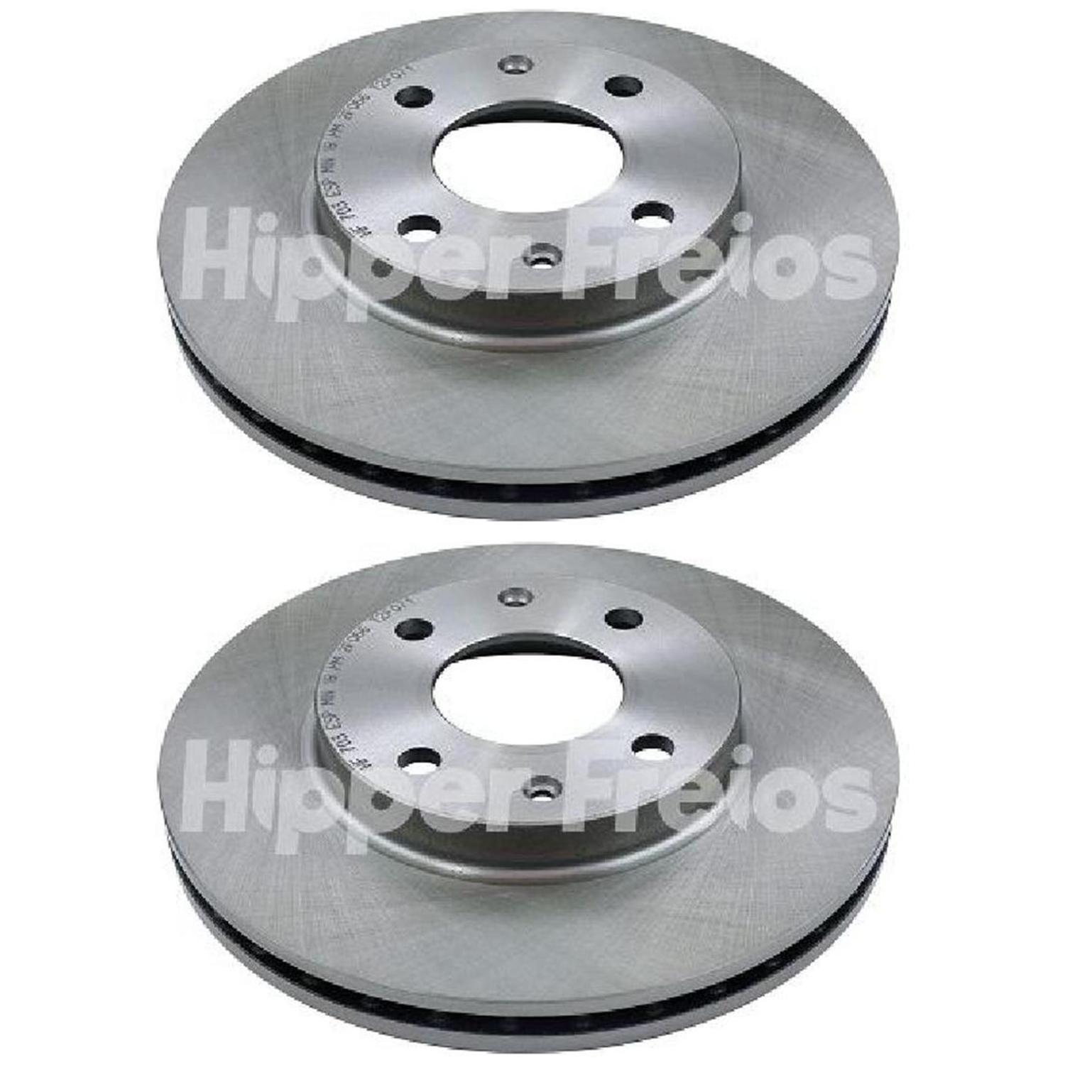 Par Disco Freio Dianteiro - Hipper Freios - HF 703