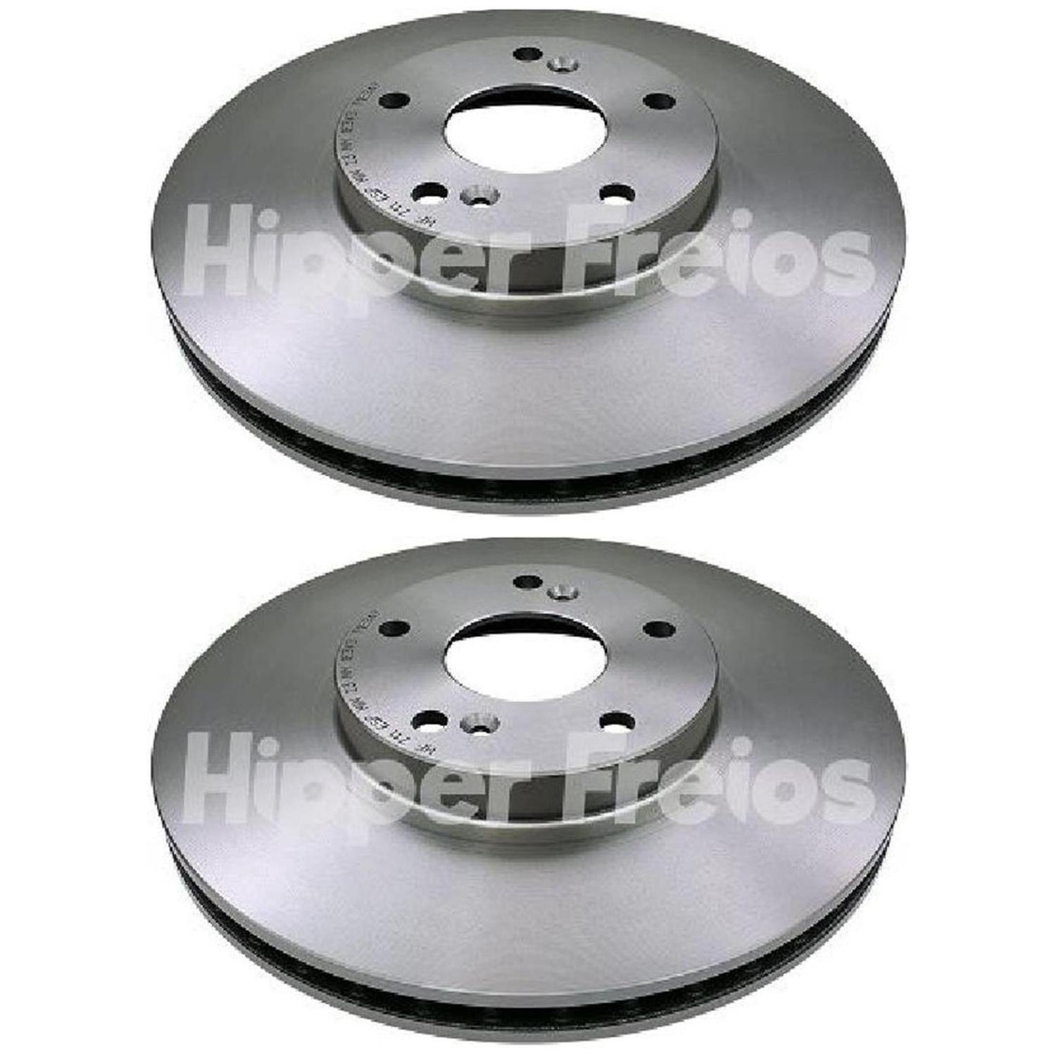 Par Disco Freio Dianteiro - Hipper Freios - HF 711