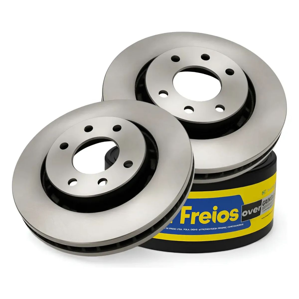 Par Disco Freio Dianteiro - Hipper Freios - HF 750
