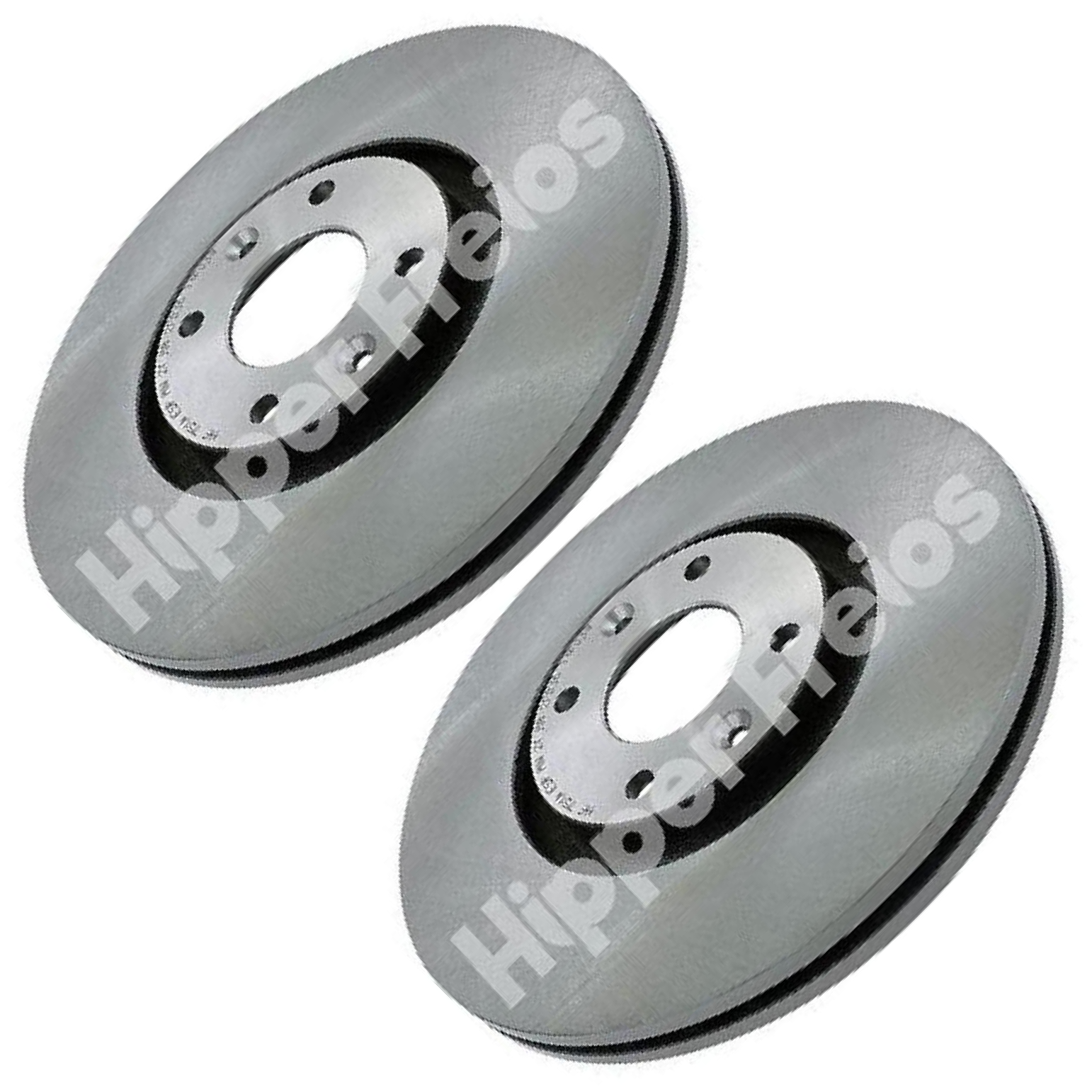 Par Disco Freio Dianteiro - Hipper Freios - HF 751A