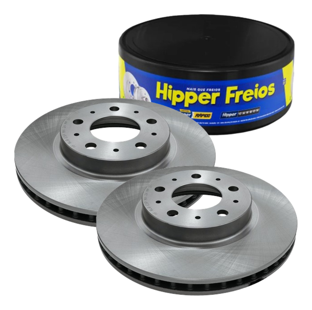 Par Disco Freio Dianteiro - Hipper Freios - HF 800B