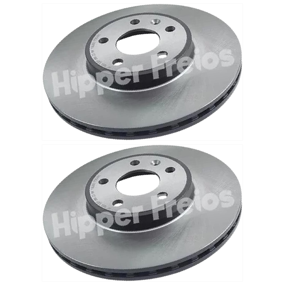 Par Disco Freio Dianteiro - Hipper Freios - HF 85G