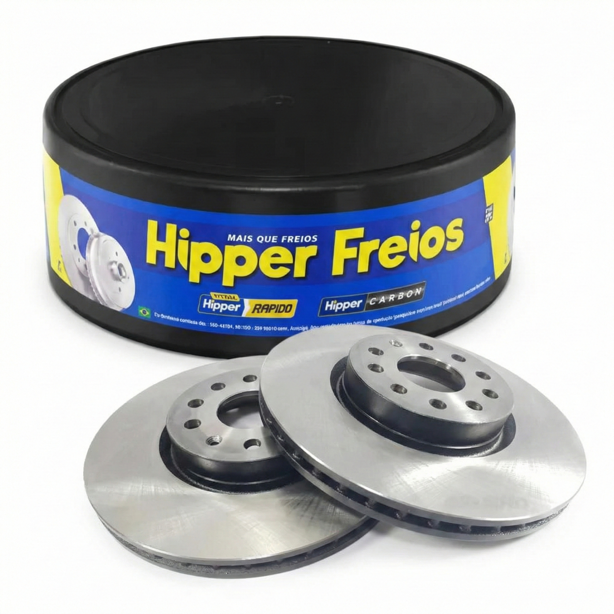 Par Disco Freio Dianteiro - Hipper Freios - HF 88A