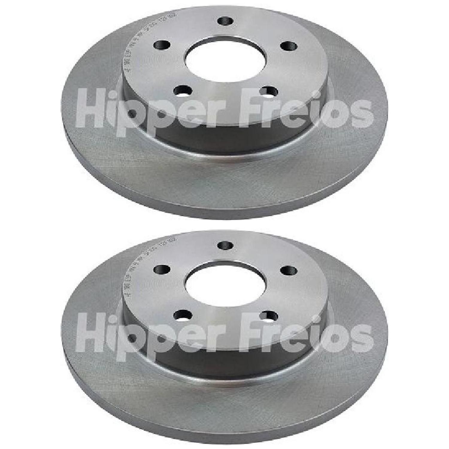 Par Disco Freio Traseiro - Hipper Freios - HF 18G