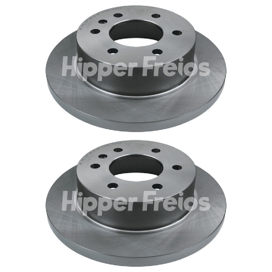 Par Disco Freio Traseiro - Hipper Freios - HF 471L