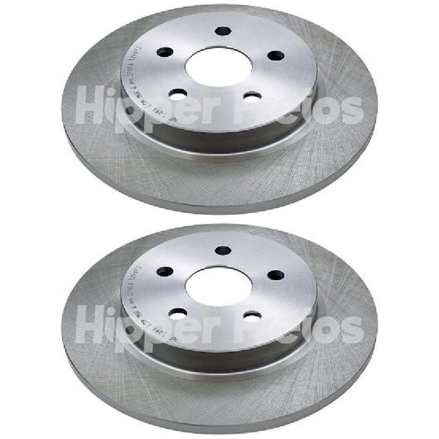 Par Disco de Freio Traseiro para Toyota Corolla - Hipper Freios - HF 504A