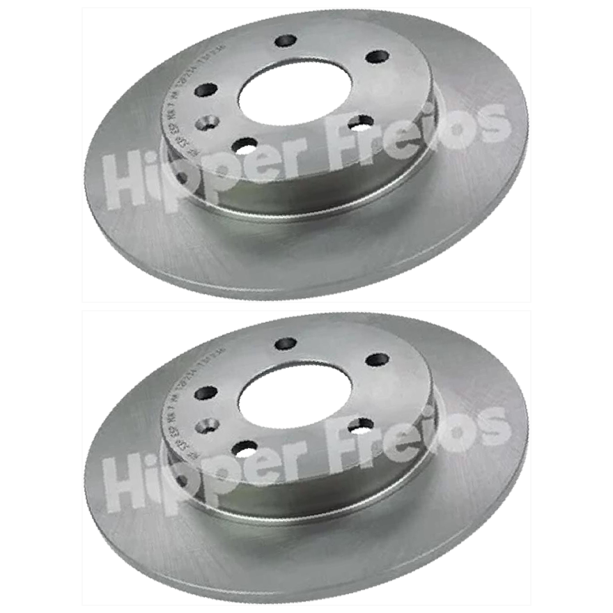Par Disco Freio Traseiro - Hipper Freios - HF 53P