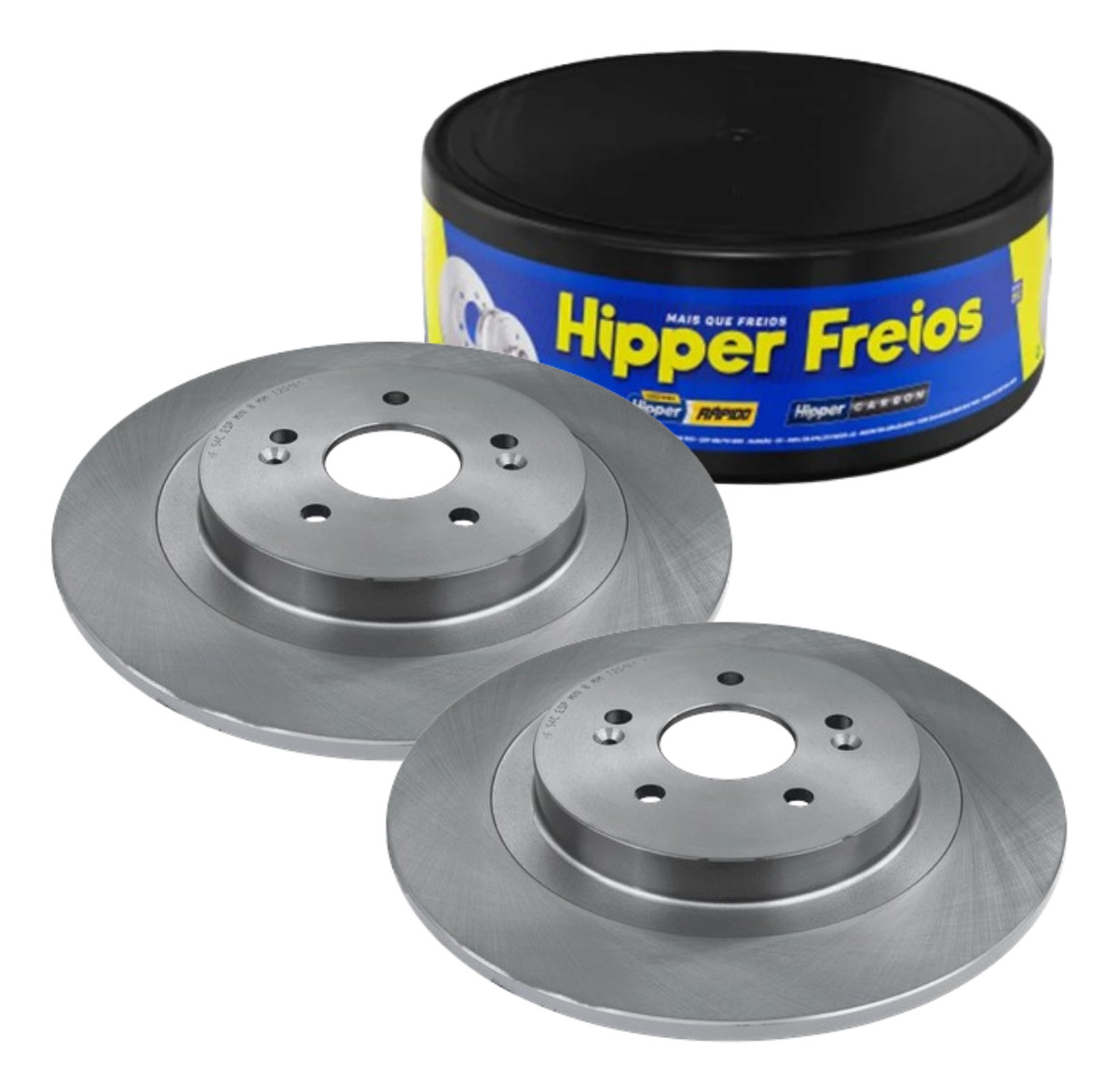 Par Disco Freio Traseiro - Hipper Freios - HF 54C