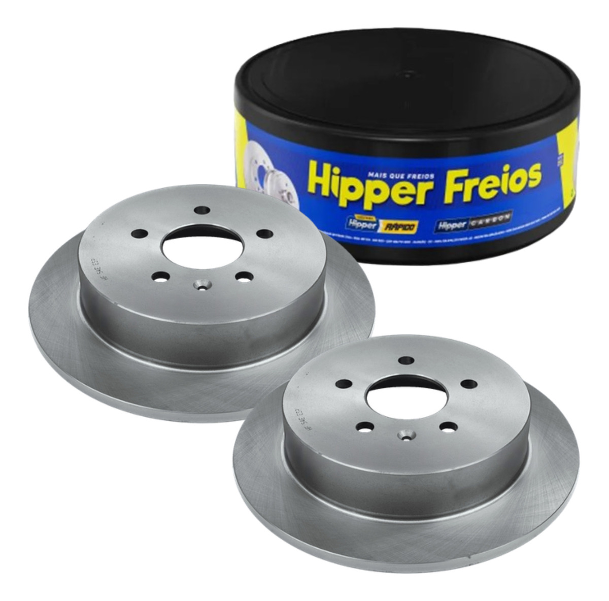 Par Disco Freio Traseiro - Hipper Freios - HF 54E