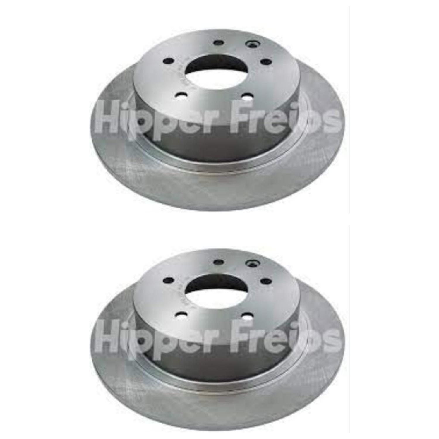 Par Disco de Freio Traseiro para Nissan Altima e Sentra - Hipper Freios - HF 615C