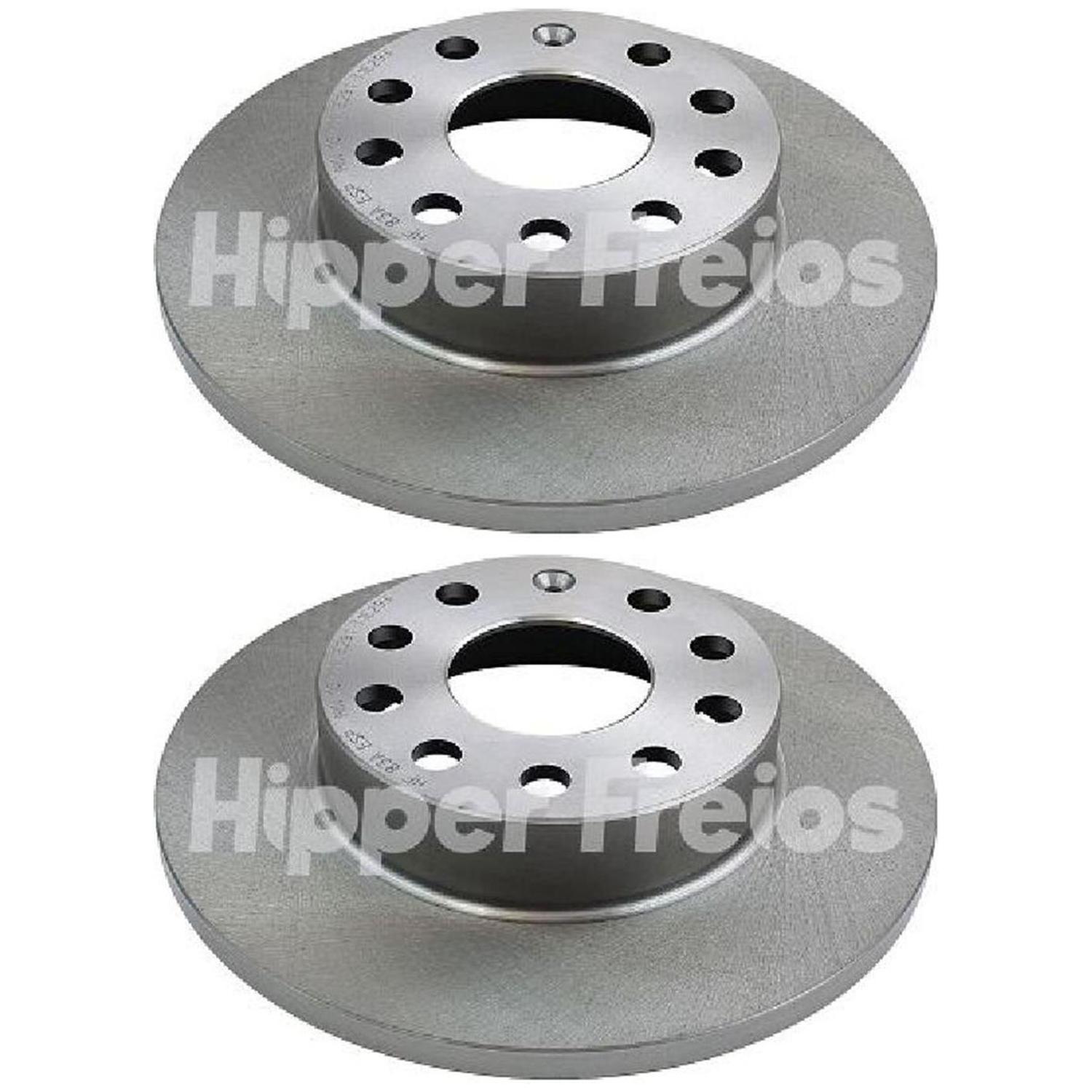 Par Disco Freio Traseiro - Hipper Freios - HF 83A
