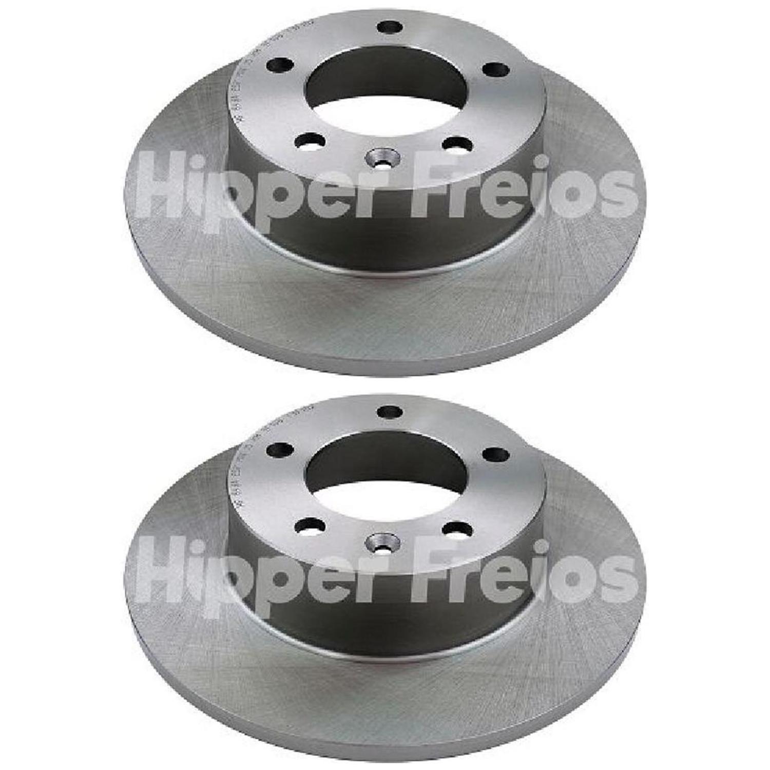 Par Disco Freio Traseiro - Hipper Freios - HF 843A