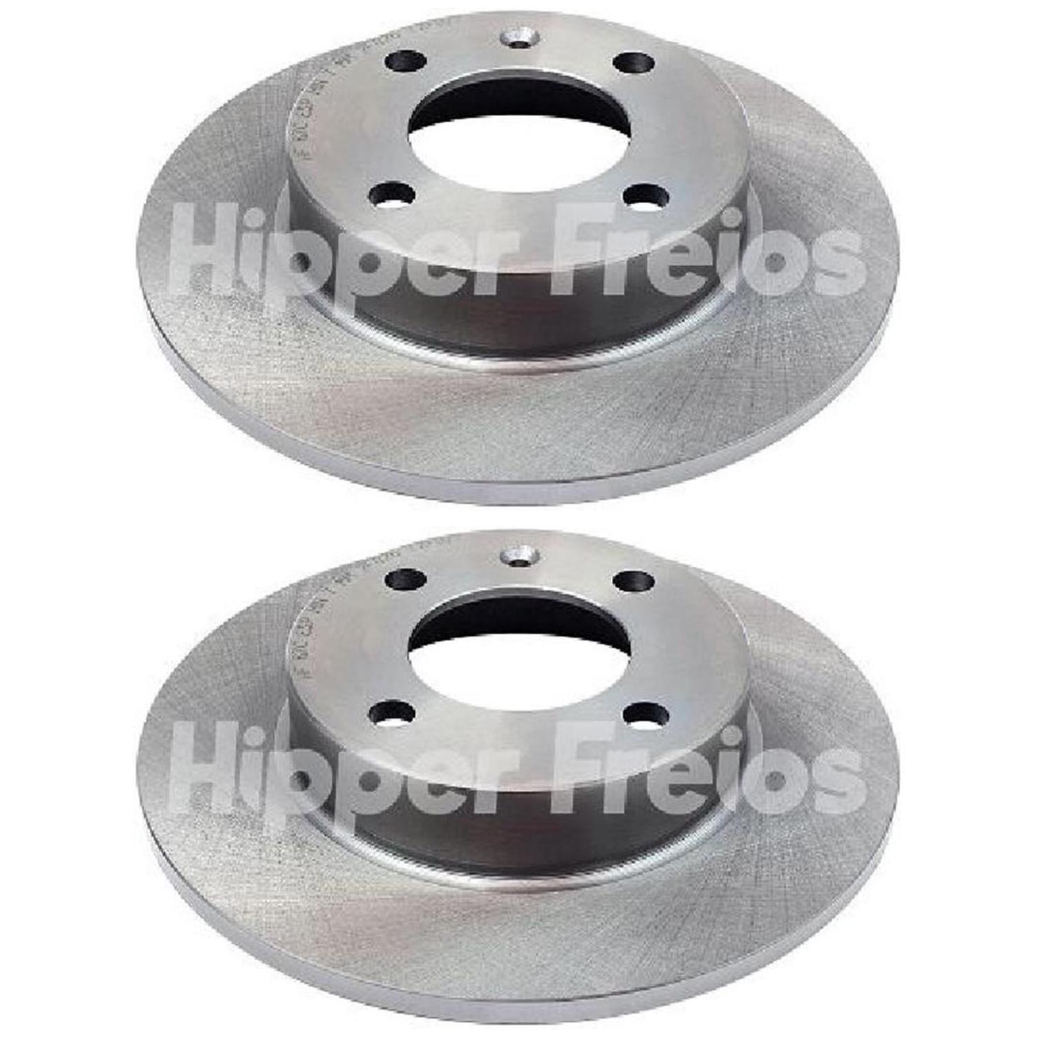 Par Disco Freio Traseiro - Hipper Freios - HF 87C