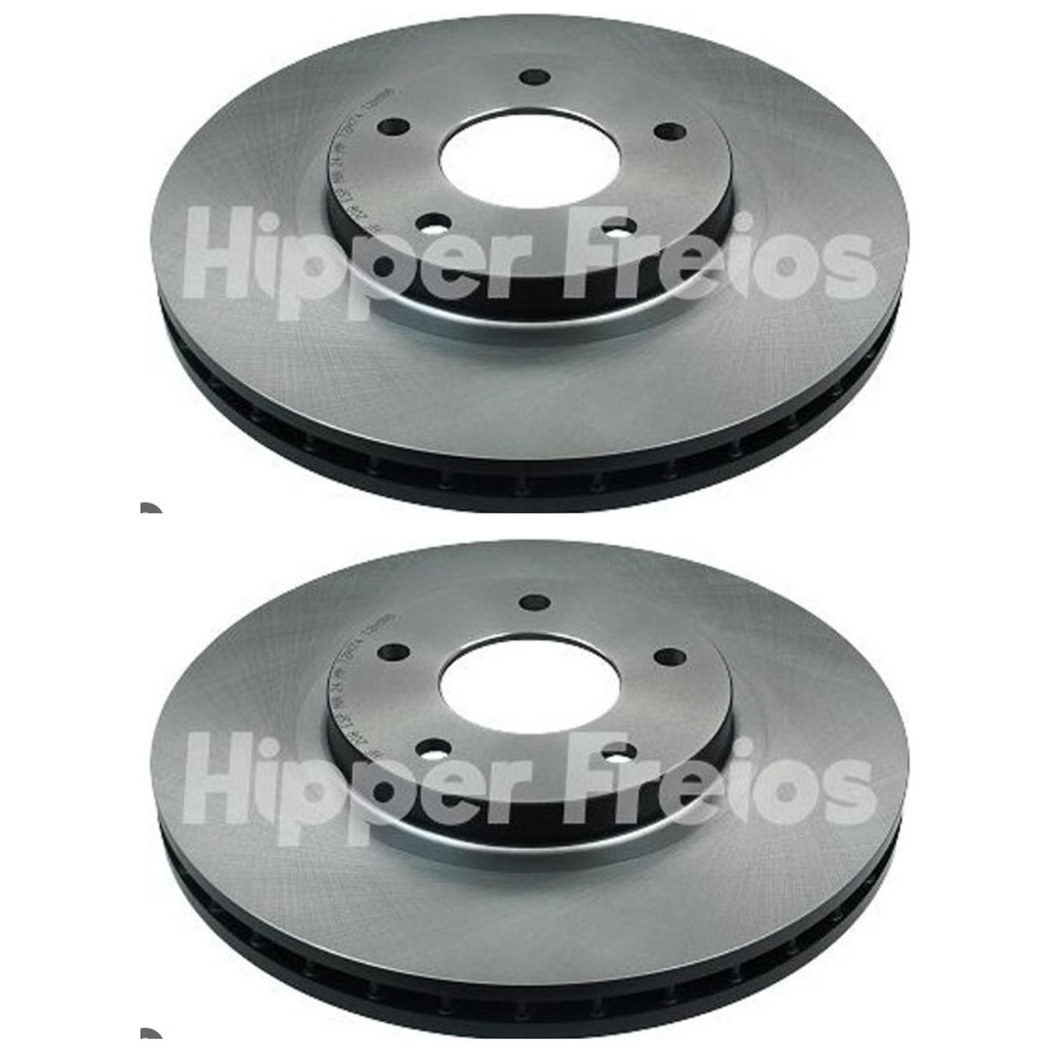 Par Disco Freio Traseiro - Hipper Freios - HF 208B