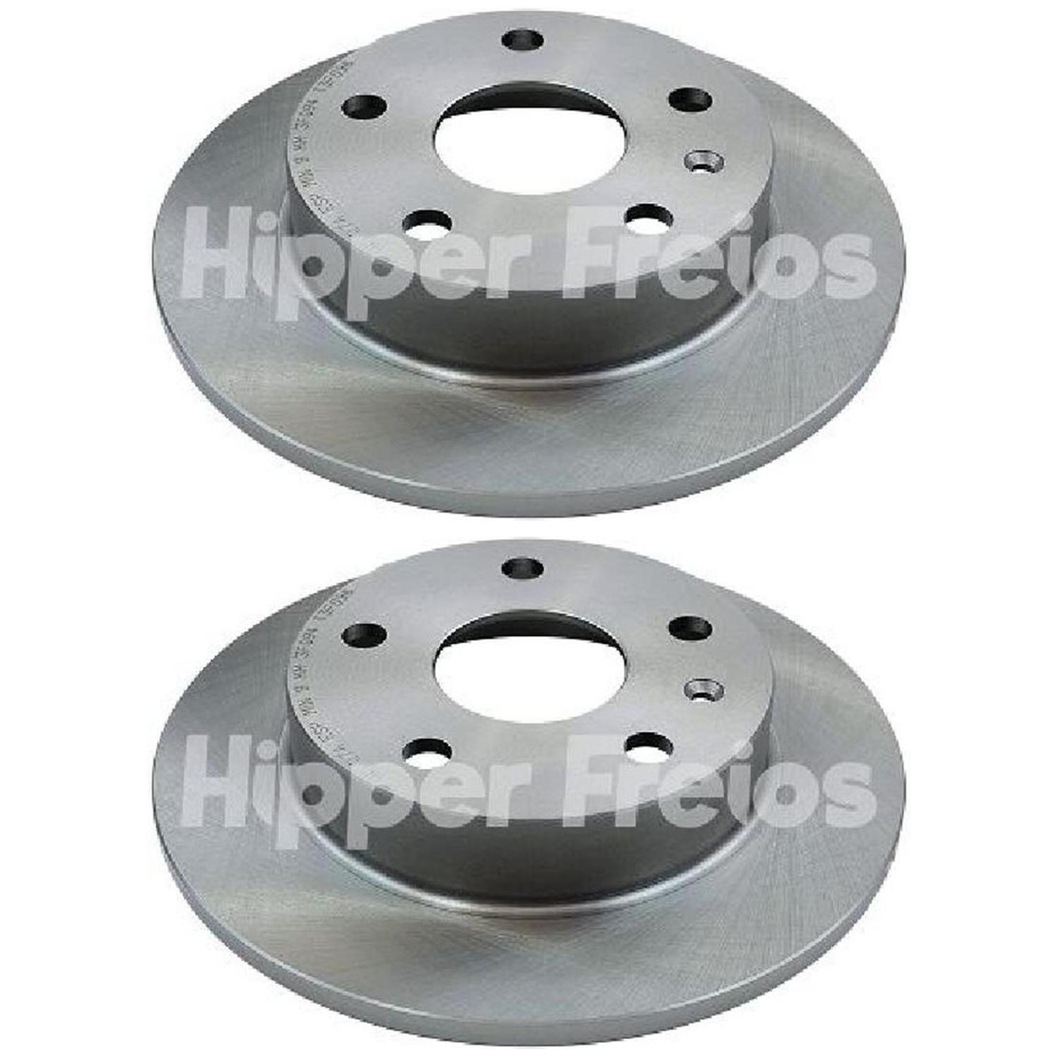 Par Disco Freio Traseiro - Hipper Freios - HF 27A