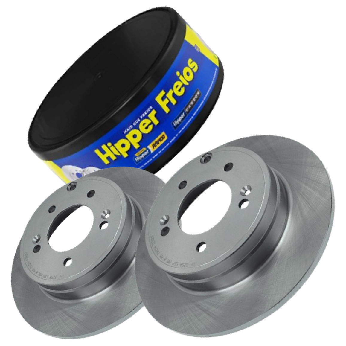 Par Disco Freio Traseiro - Hipper Freios - HF 325R