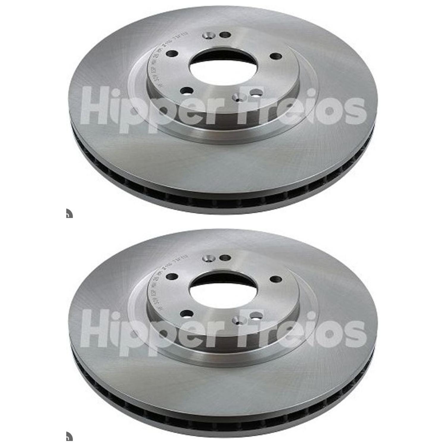Par Disco Freio Traseiro - Hipper Freios - HF 329F
