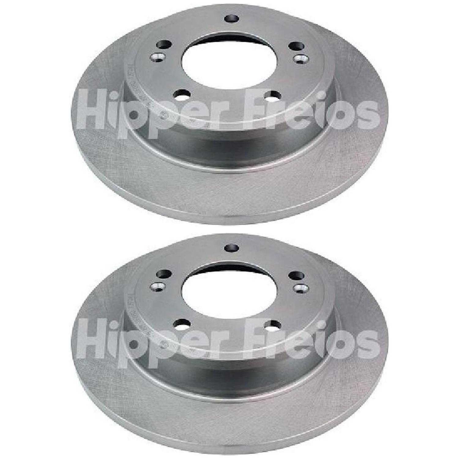 Par Disco Freio Traseiro - Hipper Freios - HF 358E