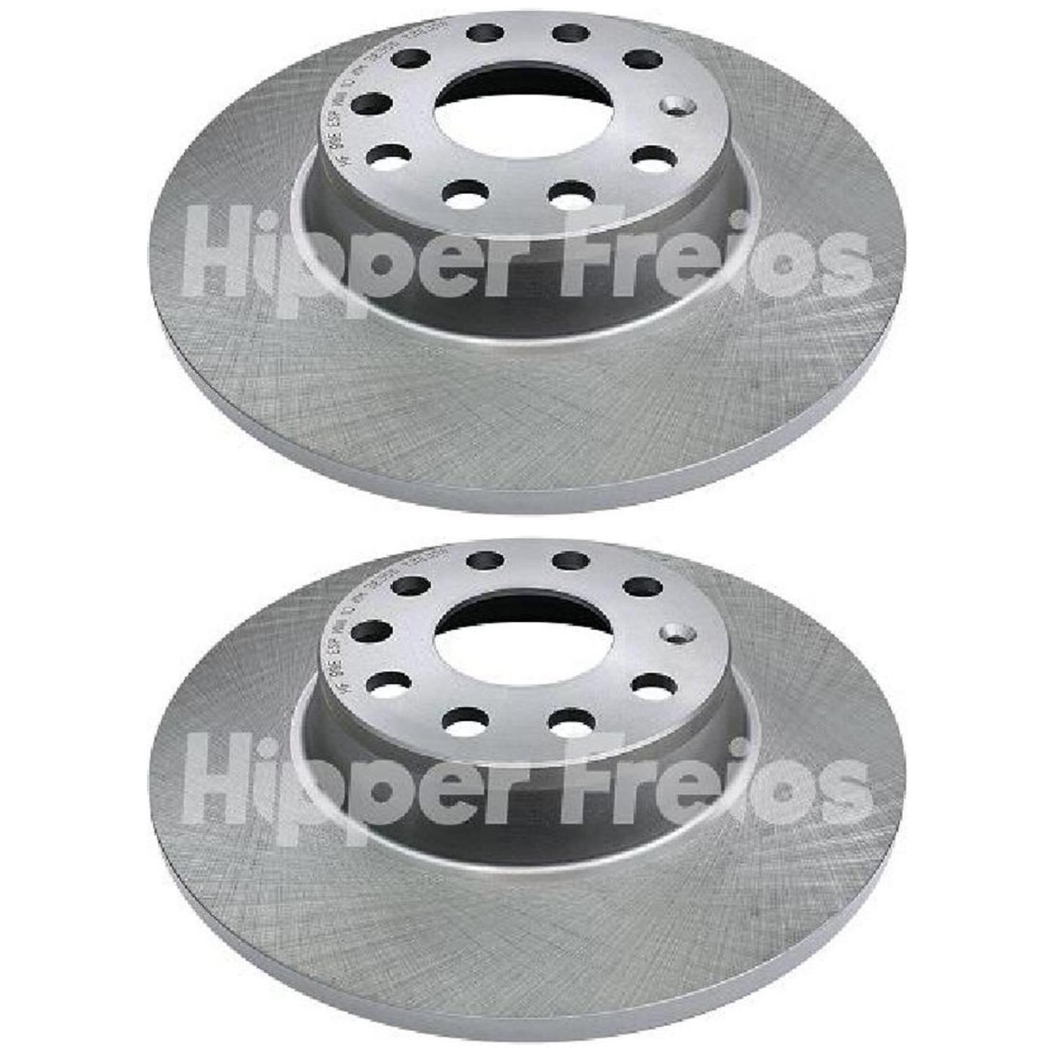 Par Disco Freio Traseiro - Hipper Freios - HF 88E