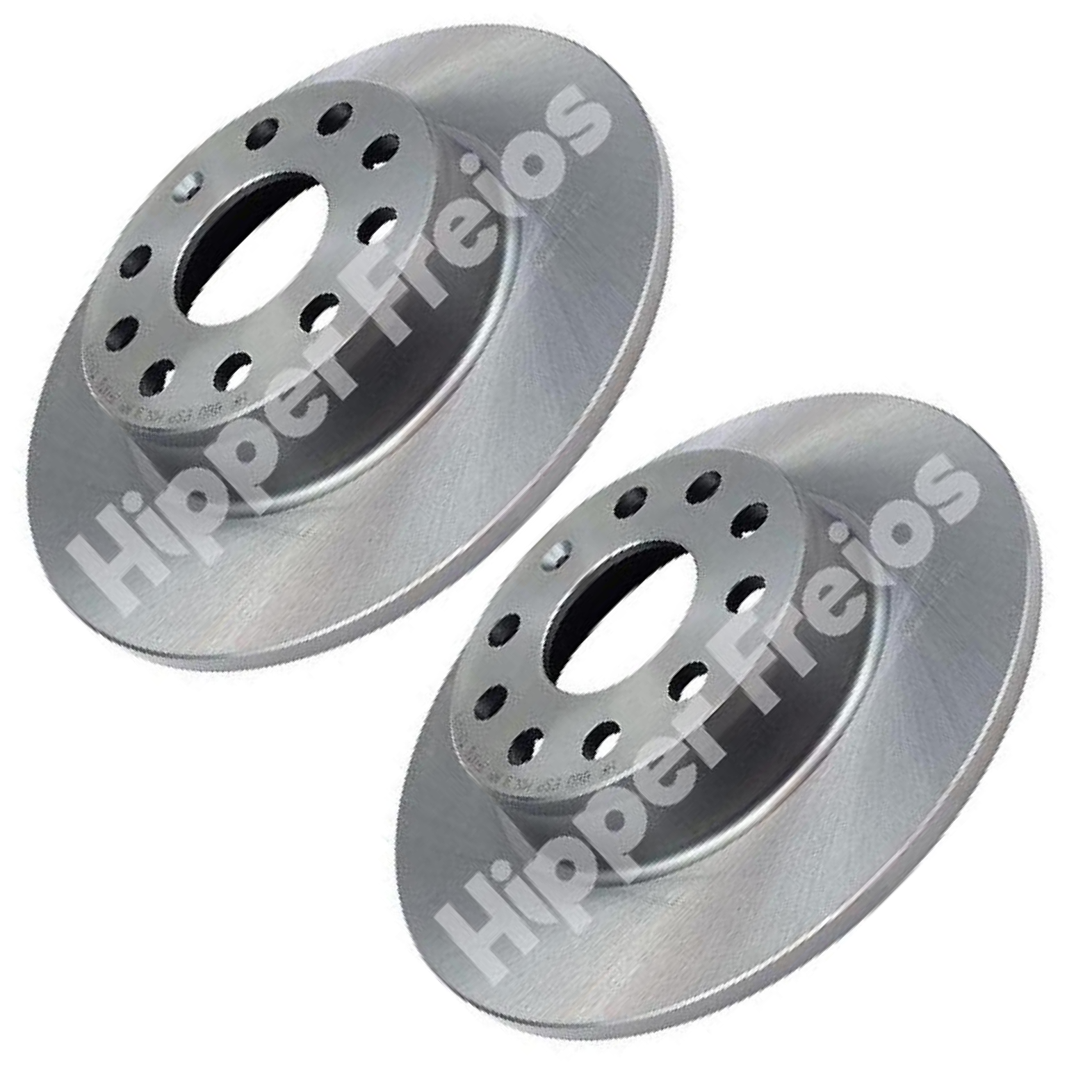 Par Disco Freio Traseiro - Hipper Freios - HF 88G