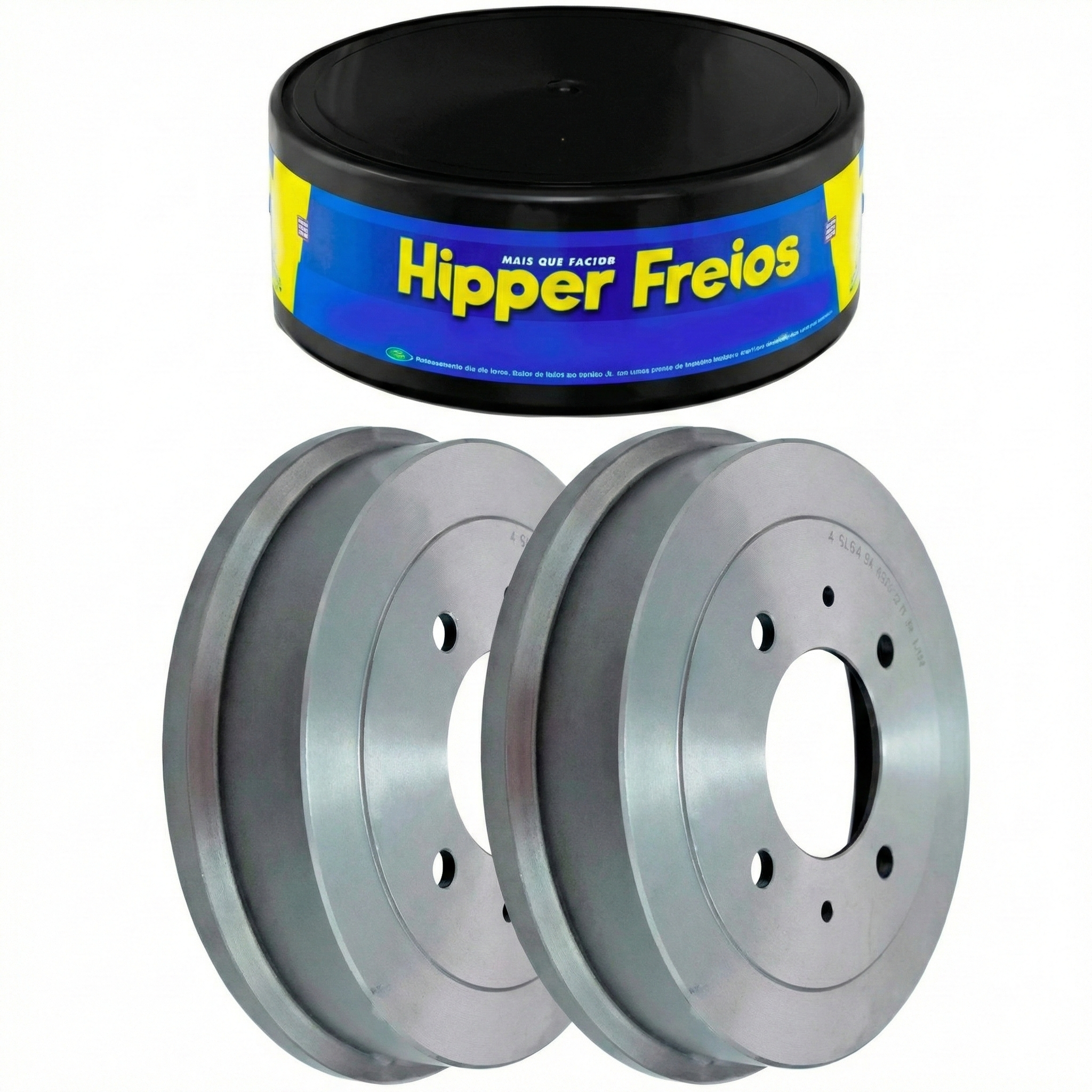 Par Tambor Freio Traseiro - Hipper Freios - HF 05