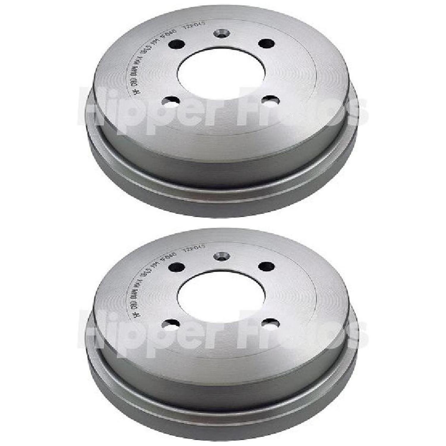 Par Tambor de Freio Traseiro para Volkswagen Gol e VOYAGE - Hipper Freios - HF 08D