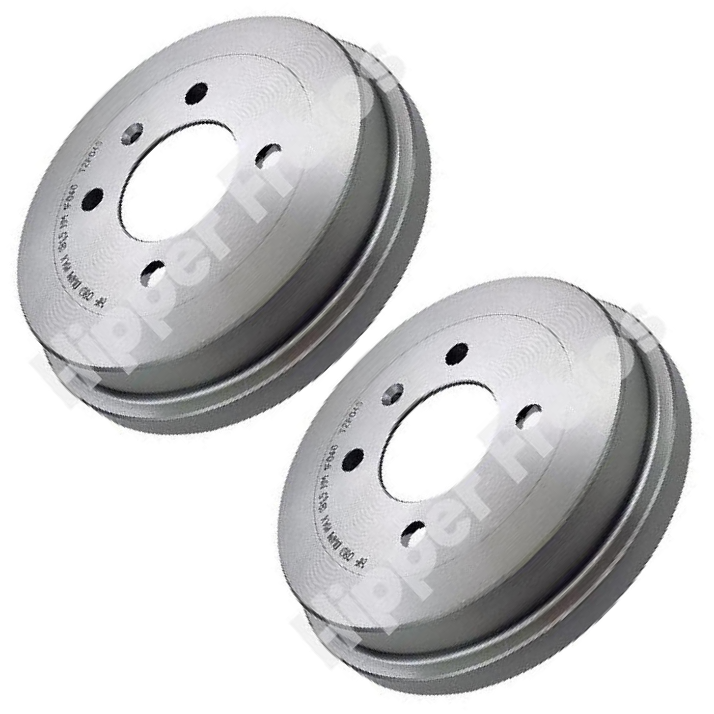 Par Tambor de Freio Traseiro para Volkswagen Gol e VOYAGE - Hipper Freios - HF 08D