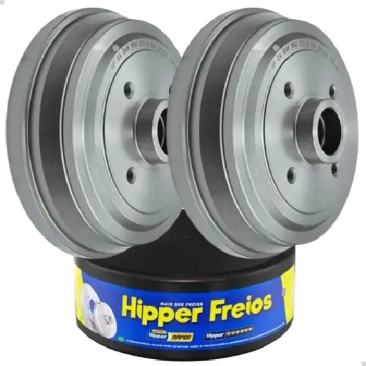 Par Tambor Freio Traseiro - Hipper Freios - HF 24
